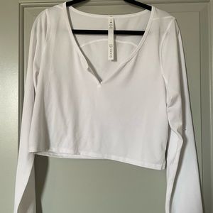 Lululemon Cropped Long Sleeve